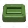 1 Kg / 2.2 Lbs Green Rubber Coated Belt Weight