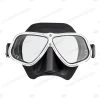 29/71 White Ergonomic Freediving Mask