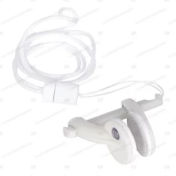 29/71 Pure White Ergonomic Carbon Nose Clip -Dive Pro Deals 2971 nc wh 02