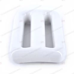 0.5 Kg / 1.1 Lbs White Rubber Coated Belt Weight