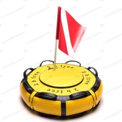 2BFREE Marine Yellow Freediving Buoy -Dive Pro Deals 2bf buoy 01 yl