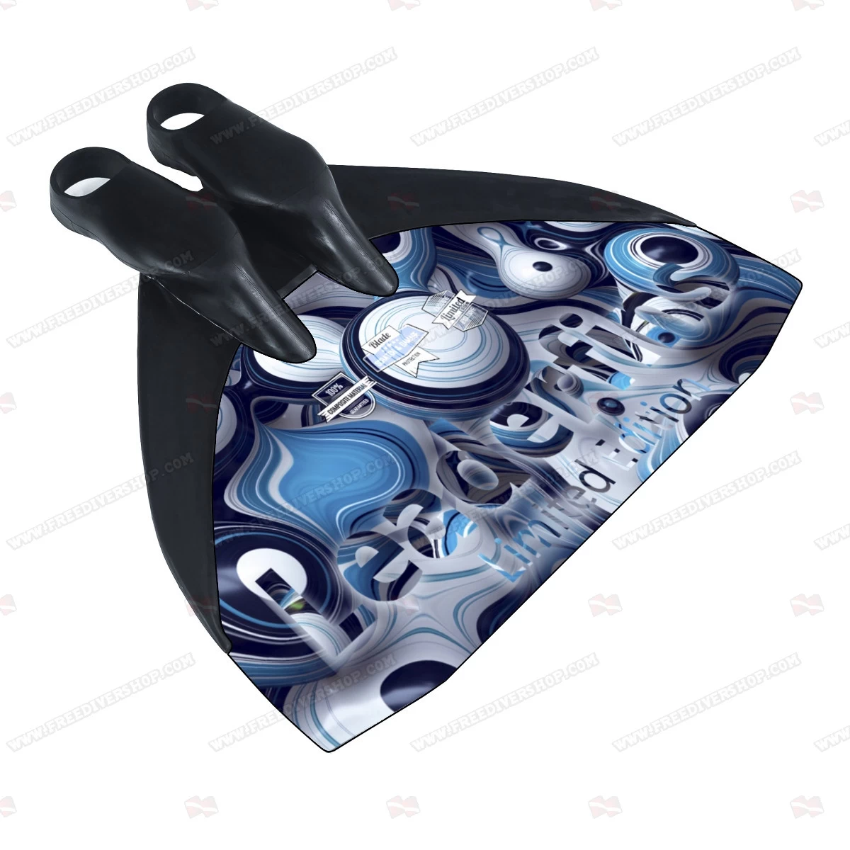 Leaderfins 3D Bubble Monofin - Limited Edition 3 Leaderfins 3D Bubble Monofin - Limited Edition