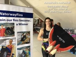 WaterWay Finswimming Glide Monofin Carbon -Dive Pro Deals anastasia 1