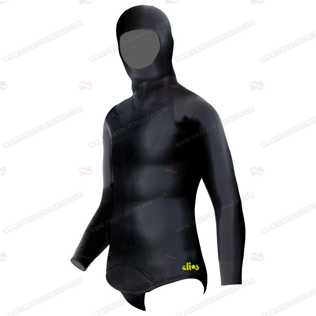 Elios Smoothskin Black - Tailor Made Hoodie Jacket 3 Elios Smoothskin Black - Tailor Made Hoodie Jacket