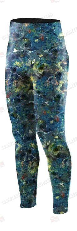 Elios Blue Reef Camouflage Wetsuit -Dive Pro Deals blue reef pants