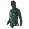 Elios Blue Reef Camouflage Hoodie Jacket -Dive Pro Deals blue reef top hoodie