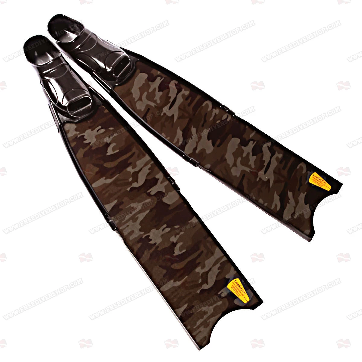 Leaderfins Pure Carbon Camo Fins 3 Leaderfins Pure Carbon Camo Fins