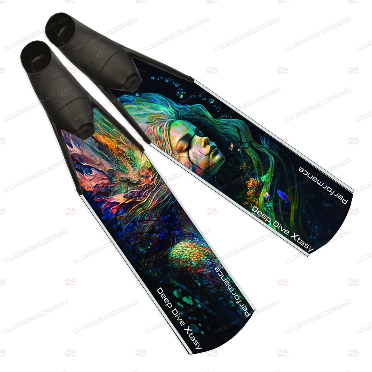 Deep Dive Xtasy Mermaid Reef Performance Carbon Fins 3 Deep Dive Xtasy Mermaid Reef Performance Carbon Fins