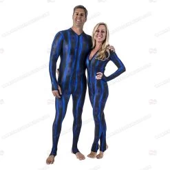 SlipIns Electric Blue Wave Dive/Surf Skin -Dive Pro Deals electric blue wave 02 1