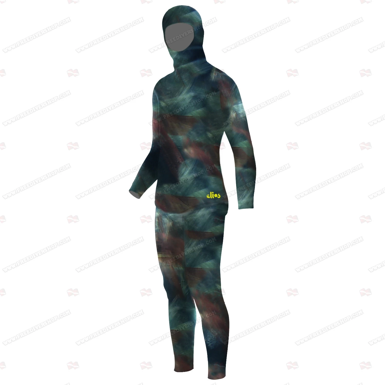 Elios Smoothskin Benthos Camouflage Wetsuit 3 Elios Smoothskin Benthos Camouflage Wetsuit