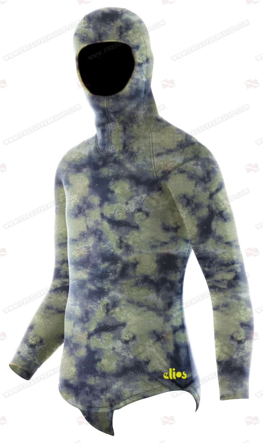 Elios Hyperstretch Green Camouflage Wetsuit 4 Elios Hyperstretch Green Camouflage Wetsuit - Image 2