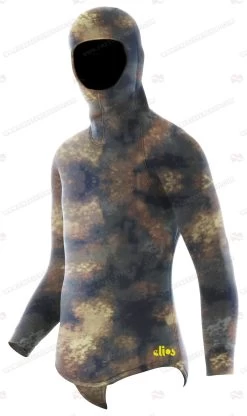Elios Hyperstretch Beige Camouflage - Tailor Made Wetsuit 8 Elios Hyperstretch Beige Camouflage - Tailor Made Wetsuit -Dive Pro Deals green hyperstretch top 4