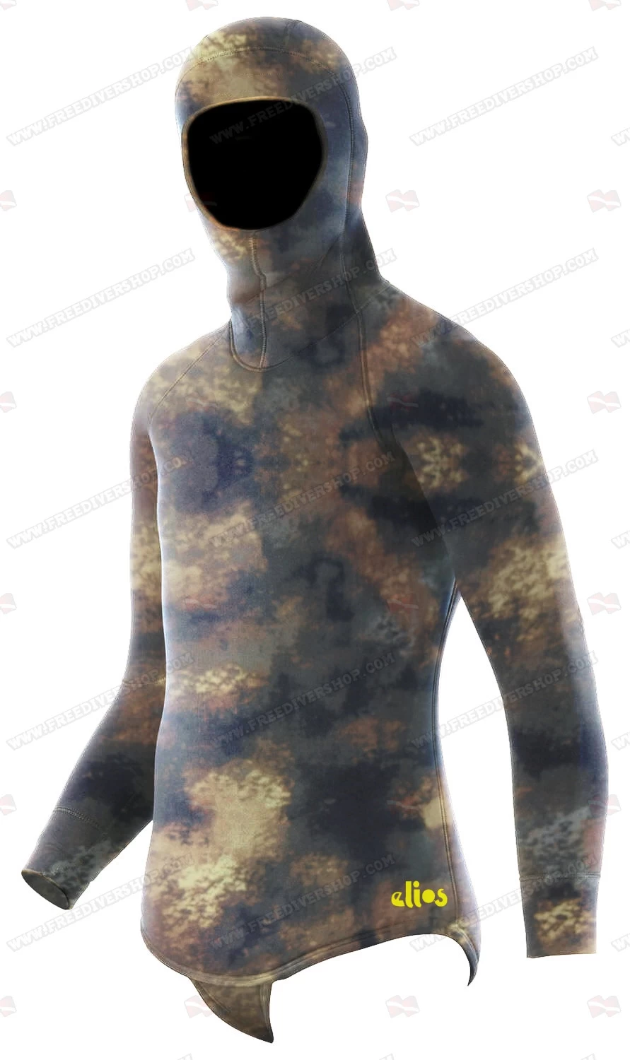 Elios Hyperstretch Beige Camouflage - Tailor Made Wetsuit 4 Elios Hyperstretch Beige Camouflage - Tailor Made Wetsuit - Image 2