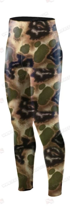 Elios Classic Brown Hydro Camo - Tailor Made Wetsuit -Dive Pro Deals hydro camo classic pants 3
