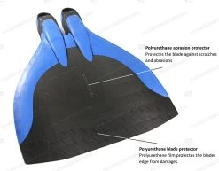 Leaderfins Hyper Professional Monofin + Socks -Dive Pro Deals hyperpro6 1