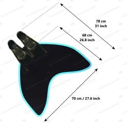 WaterWay Nemo Mermaid Monofin 10 WaterWay Nemo Mermaid Monofin -Dive Pro Deals nemo mermaid dimenstions