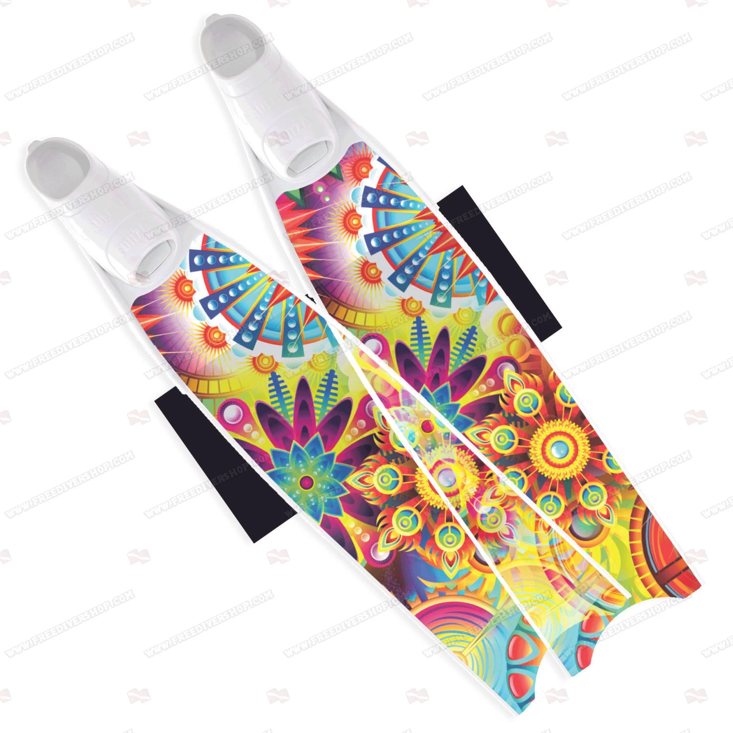 Leaderfins Neon Psychedelic Fins - Limited Edition 4 Leaderfins Neon Psychedelic Fins - Limited Edition - Image 2