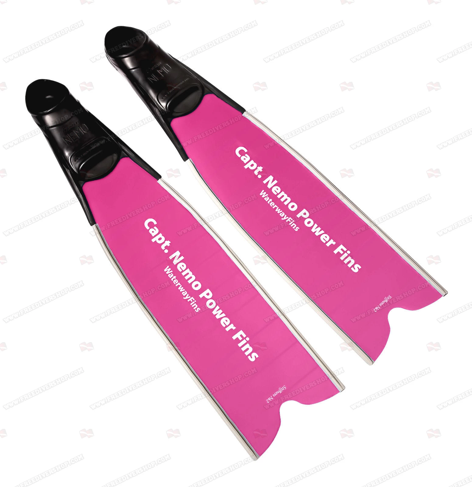 WaterWay Capt. Nemo Pink Power Fins 3 WaterWay Capt. Nemo Pink Power Fins