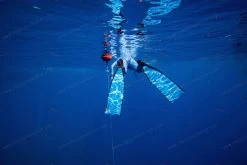 WaterWay Capt. Nemo Deep Blue Power Fins -Dive Pro Deals pfblue atmos 1