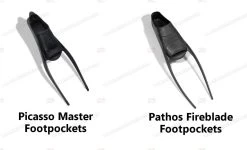 Meister EVO Long Carbon Fins -Dive Pro Deals pockets 1