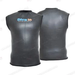 Divein Black Smoothskin Dive Vest