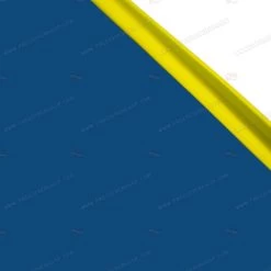 Ultrafins Ocean Blue Fins -Dive Pro Deals rail yellow bl 1