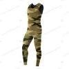 Elios Shaca / Marrone Camouflage Long John Pants -Dive Pro Deals shaca longjohn
