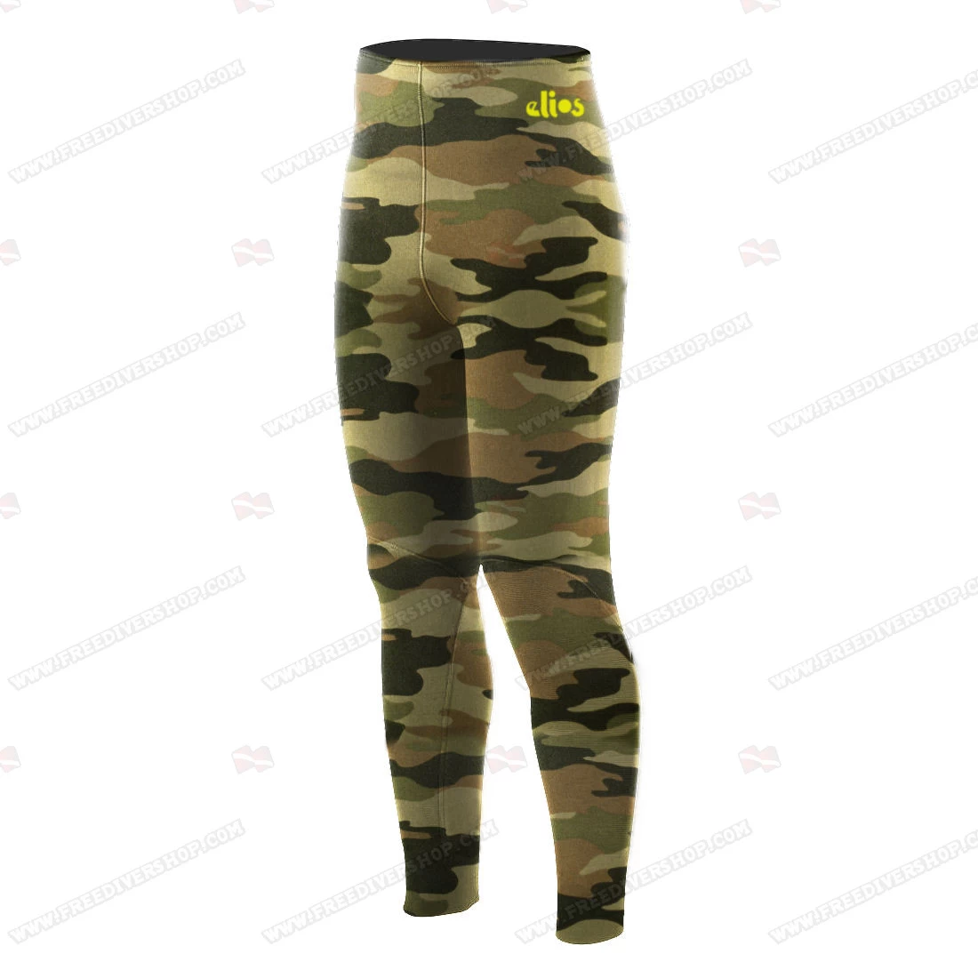 Elios Shaca / Marrone Camouflage High Waist Pants 3 Elios Shaca / Marrone Camouflage High Waist Pants