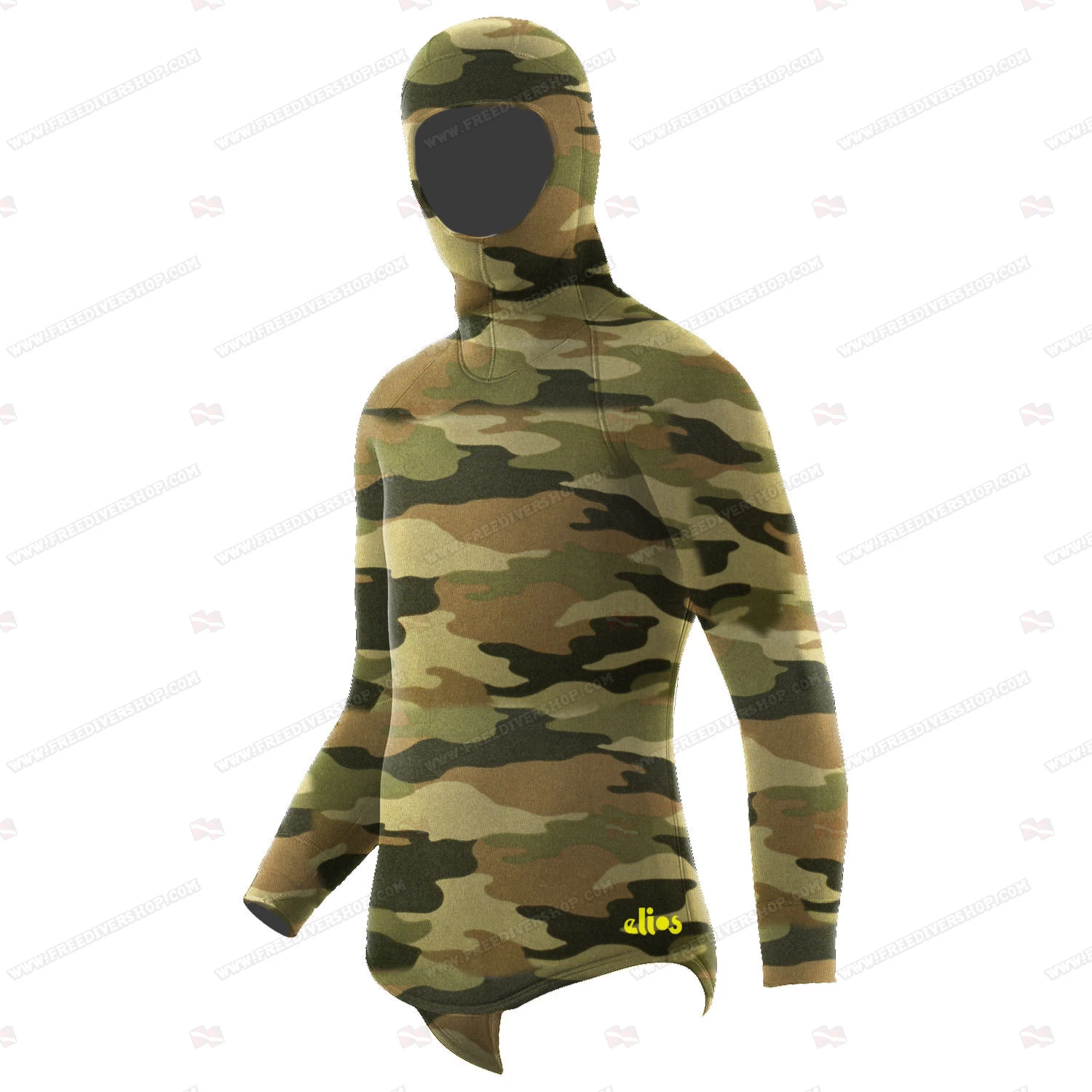Elios Shaca / Marrone Camouflage - Tailor Made Hoodie Jacket 3 Elios Shaca / Marrone Camouflage - Tailor Made Hoodie Jacket