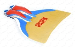 GoldFin Fish Tail Freediving Hyper Monofin 15 GoldFin Fish Tail Freediving Hyper Monofin -Dive Pro Deals src hyper hm bl rd wh 01 m2 1