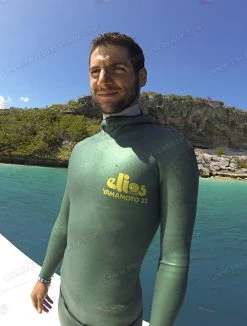 Elios Superskin Competitor Hoodie Jacket -Dive Pro Deals superskin green2 shop 2