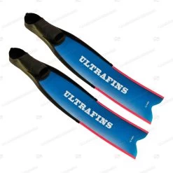Ultrafins Ocean Blue Fins -Dive Pro Deals uf bl rd rail shop