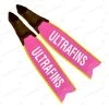 Ultrafins Pink Power Fins Feat. Cetma Foot Pockets -Dive Pro Deals ultrafins cetma power fins 01 shop pink